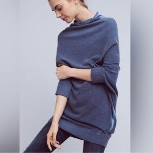 Anthropologie Blue Sweater
